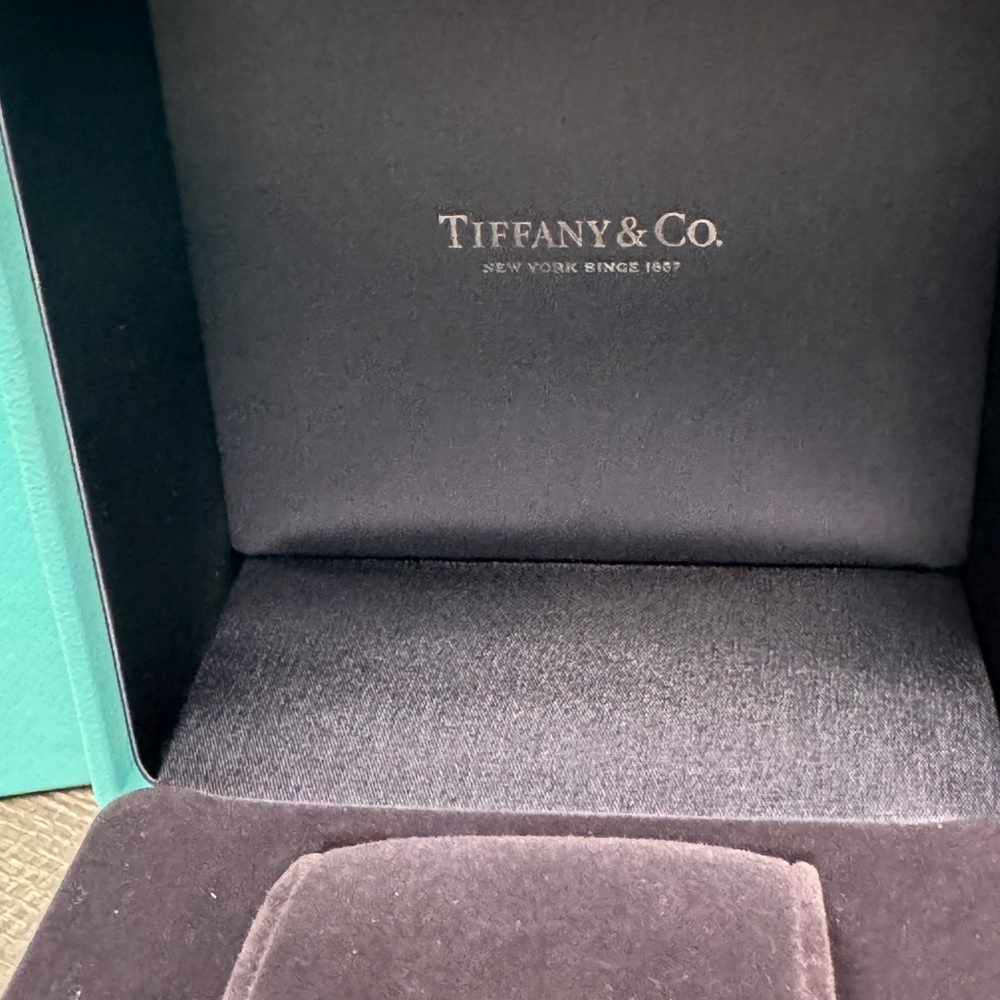 Tiffany & Co. Black Velvet Watch Box